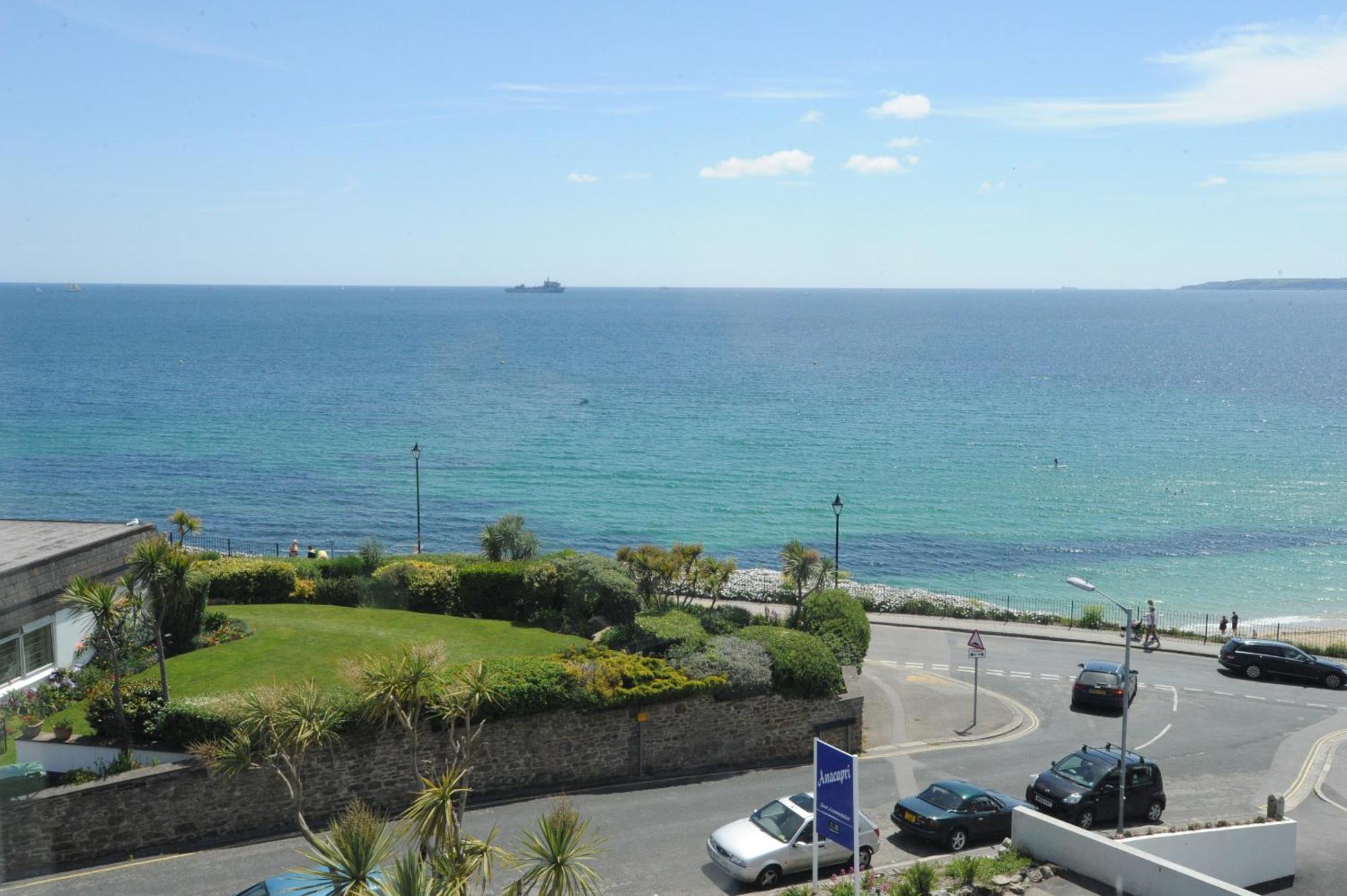 Hotel Anacapri Falmouth Pokoj fotografie View of the sea from the town